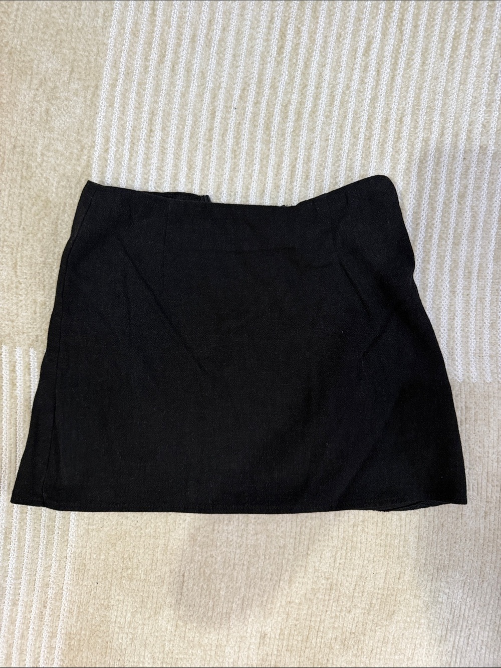 Princess Polly Black Mini Skirt - Clean A-Line